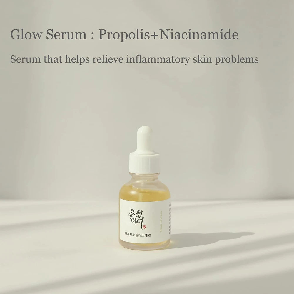 .Korean Facial Moisturizing Calming Revive Glow Deep Serum Green Tea Panthenol Propolis Niacinamide Ginseng Snail Mucin Rice Skin