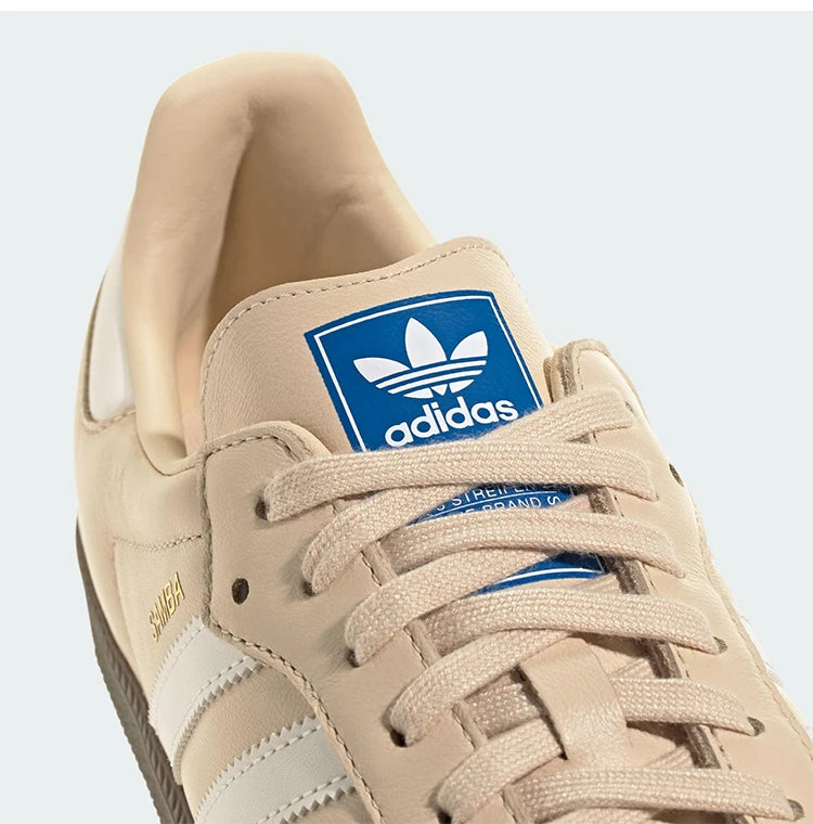 Adidas genuine clover men's and women's low cut lace up wear-resistant sports shoes JR0914