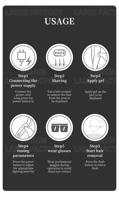 Professional Diode Ice Titanium Laser Hair Removal Machine Portable 808 755 940 1064  Device 4 Waves Permanent Removal