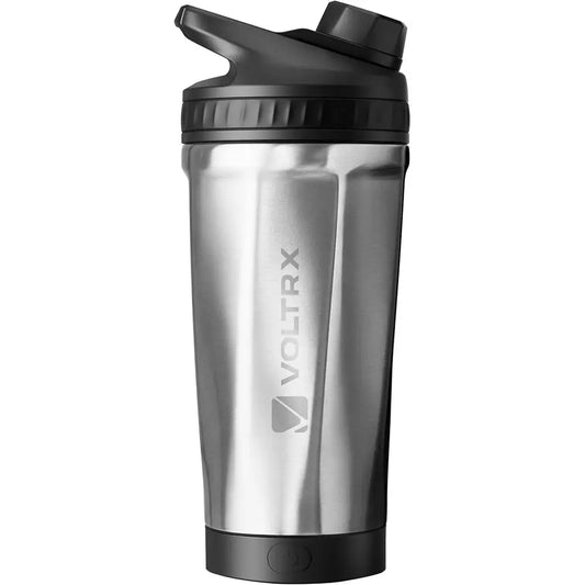 Insulated Stainless Steel USB C Rechargeable Electric Protein Shake Mixer, Shaker Cups or Protein Shakes and Meal Replacement, 1
