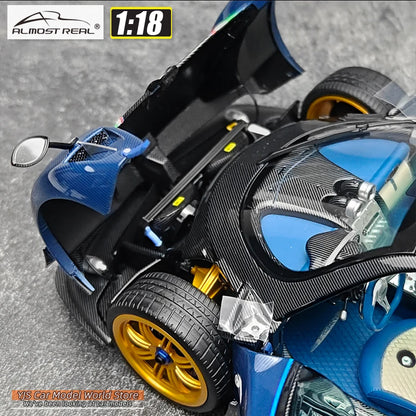 Almost Real diecast model 1:18 Pagani Zonda Tricolore - 2010  car model alloy collection gift to friends and family
