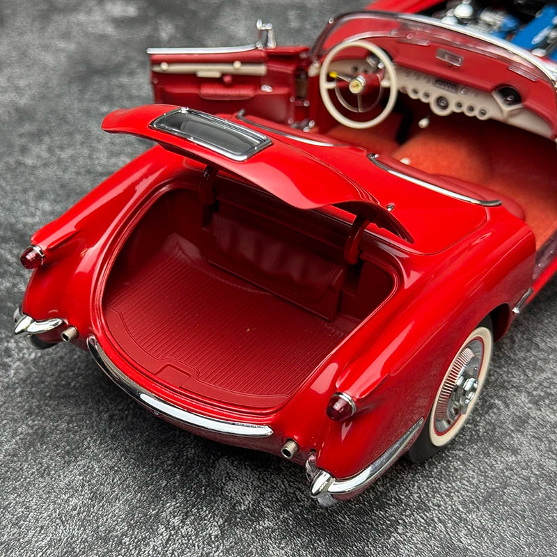 AUTOart diecast model 1/18 Corvette (1954) – Elvis Edition car model static display holiday gift collection