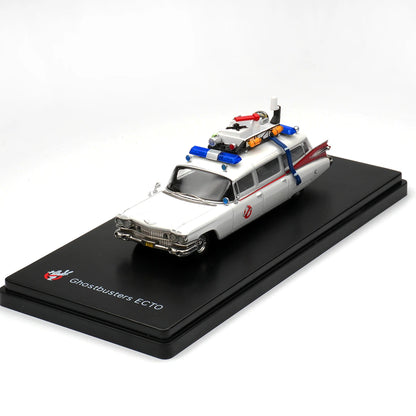 Ghostbuster Miller 1:64 Meteor 1959 Ecto-1 Diecast Car Model Collection ToYS