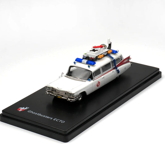Ghostbuster Miller 1:64 Meteor 1959 Ecto-1 Diecast Car Model Collection ToYS