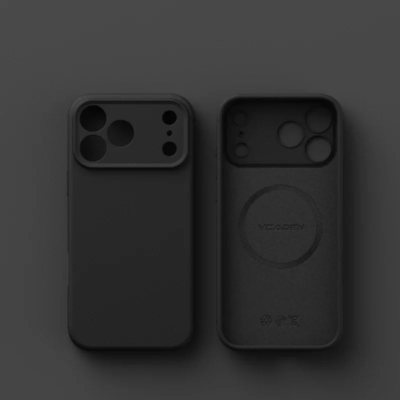 Official Liquid Silicone Magnetic Case For iPhone 17 Air 16 Plus 15 14 13 12 Pro Max  For Magsafe Wireless Charge Matte Cover