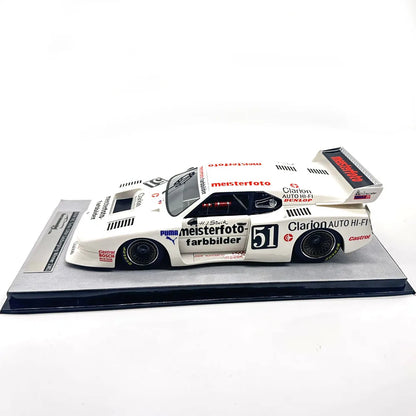 M1 Turbo DRM Salzburgring Winner 1981 #51 1/18 Scale Resin Model Car Birthday Collection Gift Toy Scene Matching