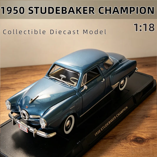 Maisto 1/18 Studebaker Champion 1950 Vintage Car Model