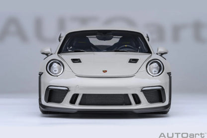 AUTOART 1/18 Scale New Porsche 911 (991.2) GT3 RS Weissach Package Car model Sports car Static collection