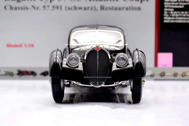 CMC 1:18 57SC Atlantic 1938 Simulation Limited Edition All Open Alloy Metal Static Car Model Toy Gift
