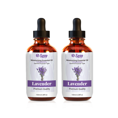 100ml Lavender Plant Essential Oil Massage SPA Moisturizing Comfortable Calming Nourishing and Moisturizing  Essence No Additive