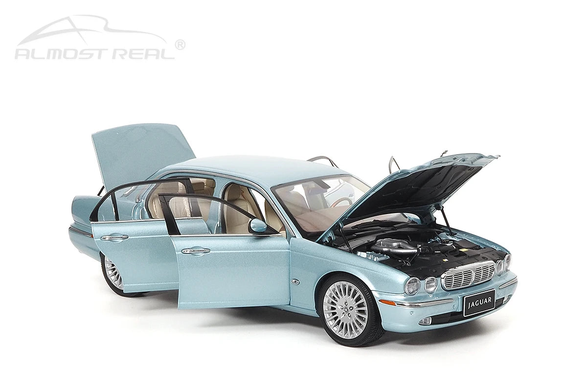 Almost Real AR 1/18 Jaguar XJ6 X350 Car models give gifts to friends Adult toys Birthday gifts to friends Company show metal