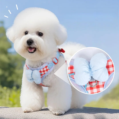 New Dog Harness  Air Cushion Breathable Soft Mesh Cat Vest Adjustable No-Pull Pet Harness for  Small Medium Large Dogs Puppies
