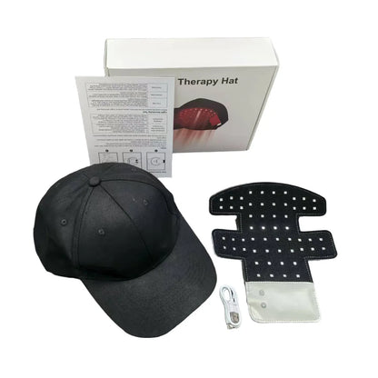LED Red Light Therapy Cap Hair Growth Helmet Diode Laser Hat Light Therapy Cap for Hair Regrowth and Hair Loss Treatment