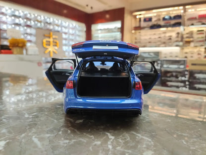 1/18 AUDIRS RS6 RS 6 Avant C7 WELL Diecast Model Toy Cars Boys Girls Gifts