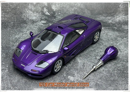 LCD model 1 New 1:18 FOR McLaren F1 XP5 alloy car model sports car static display gift collection for friends