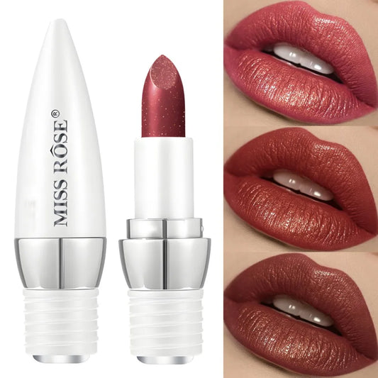6-Color Matte Moisturizing Lipstick Without Filling Cup Long Hanging Velvet Finish Smooth Matte Lip Color Waterproof
