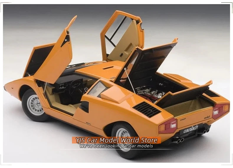 AUTOart 1/18 FOR Lamborghini Countach LP400 Car model   Sports car model metal Send to a friend Holiday gift