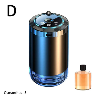 Car Electric Air Diffuser Aroma Car Air Vent Humidifier Mist Aromatherapy Air Freshener Removing Odor Eliminator Rechargeable