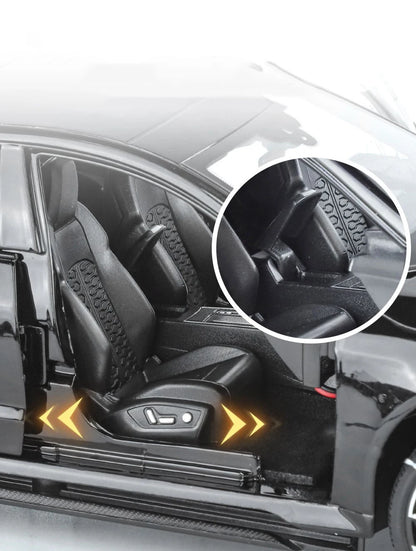 Key Remote Control Version 1:18 AUDI RS7 Alloy Sports Car Model Diecast Metal Racing Vehicle Car Model Sound Light Toy Gift