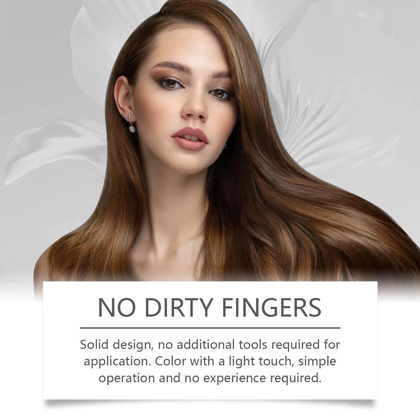 Waterproof Hair Dye Stick Quick Cover Gray White Hair Root Repair Black Brown Natural Hair Coloring Stick Easy Hairline Styling