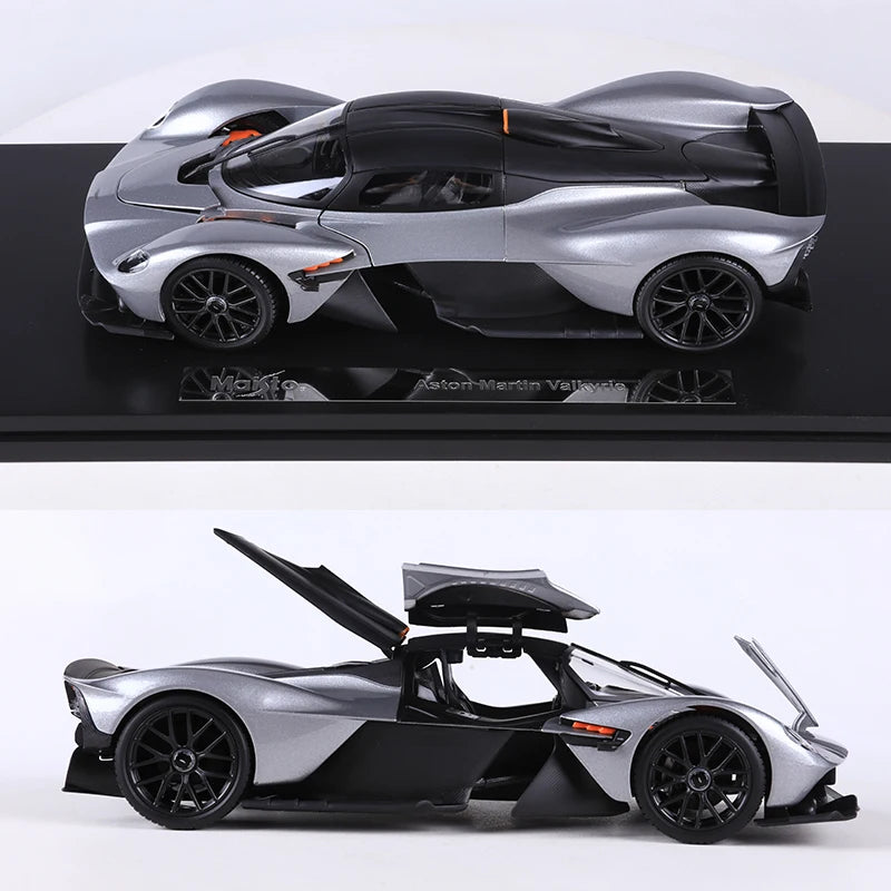 Maisto 1:18 2022 Valkyrie Green/Silver Alloy Model Car