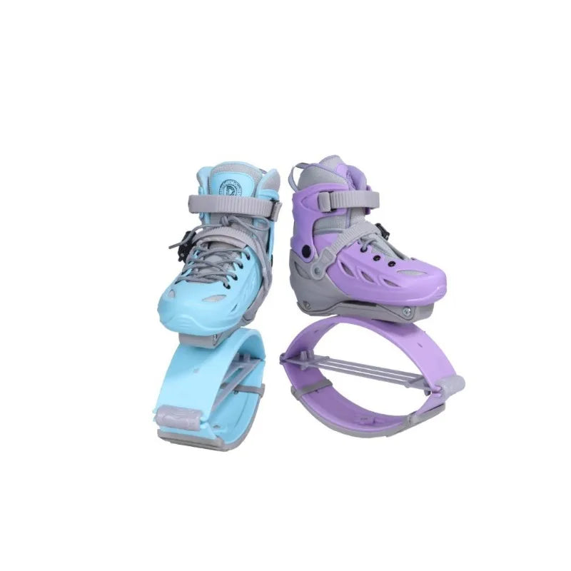 Adjustable Bounce Boots Kangaroo Jumping Shoes, Spring-Loaded Stilt Sneakers for Fitness & Outdoor Sports