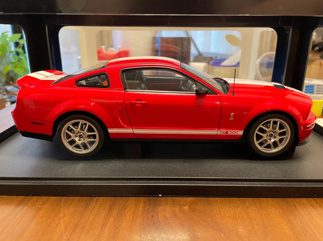 AUTOart 1:18 GT500 Shelby Concept Cobra Simulation Limited Edition All Open Alloy Metal Static Car Model Toy Gift