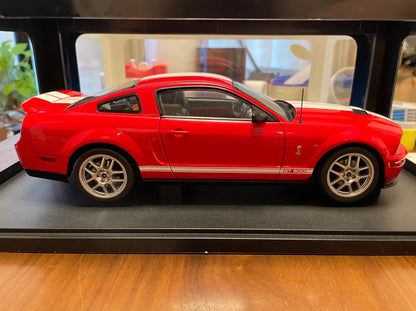 AUTOart 1:18 GT500 Shelby Concept Cobra Simulation Limited Edition All Open Alloy Metal Static Car Model Toy Gift