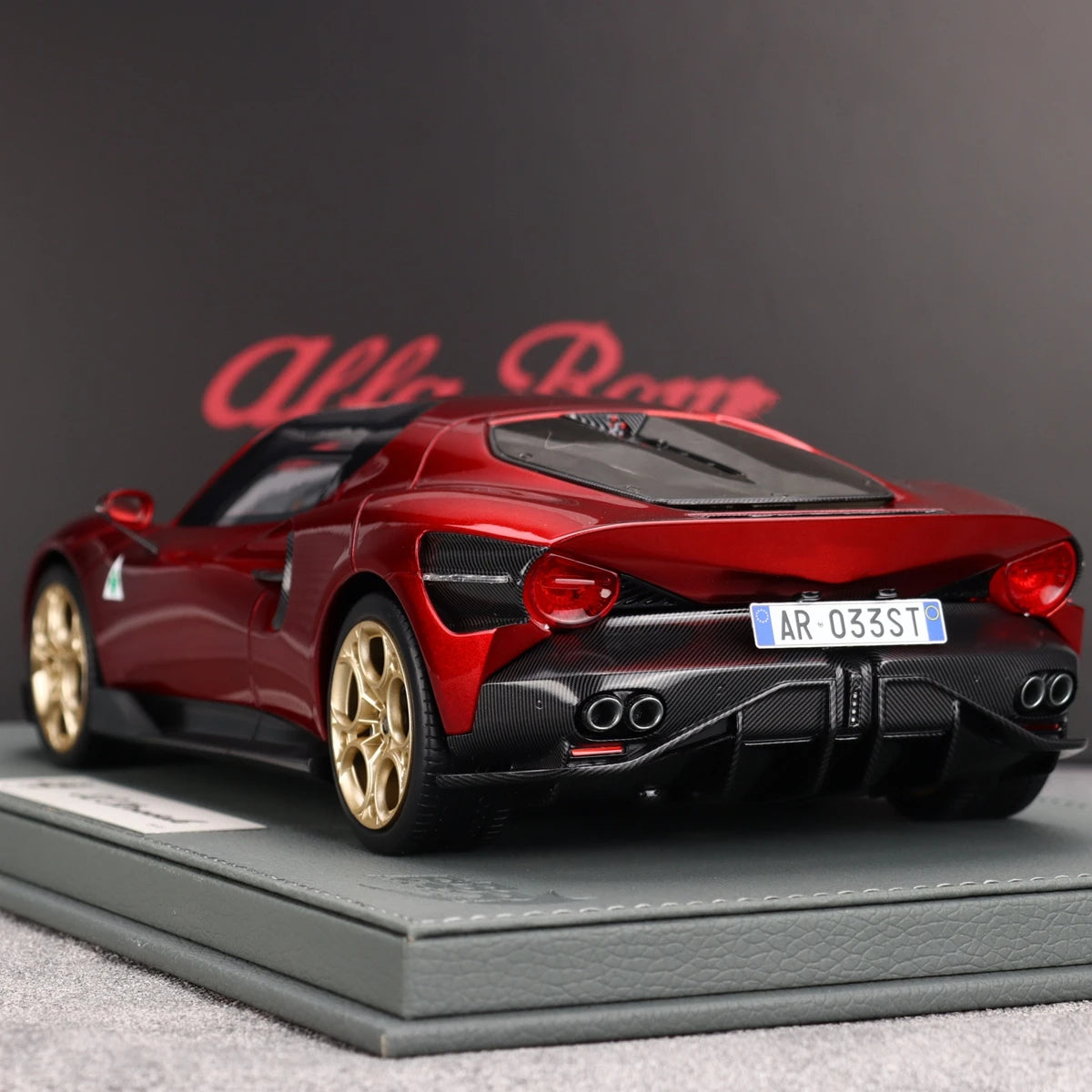 BBR 1/18 Alfa Romeo 33 Stradale 2024 Car Model