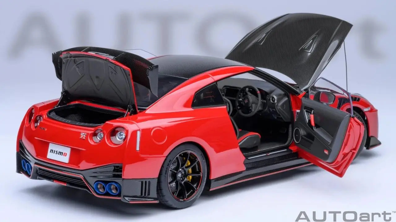 AUTOart 1:18 FOR Nissan GT-R35 NISMO 2022 SPECIAL EDITION Sports car model Car model Holiday gift Static ornament