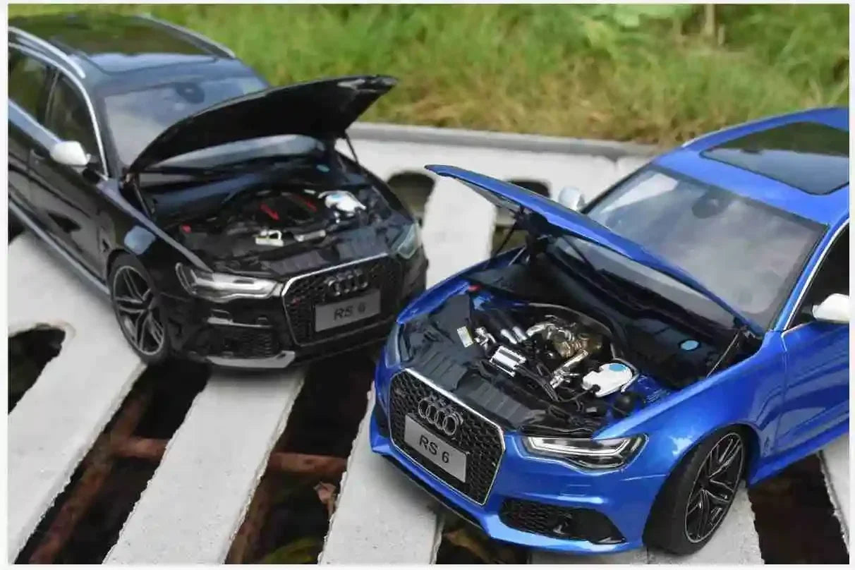 1/18 AUDIRS RS6 RS 6 Avant C7 WELL Diecast Model Toy Cars Boys Girls Gifts