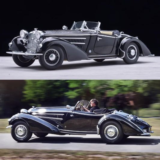 SunStar 1/18 Horch 855 Special Roadster 1939 Vintage Car Model