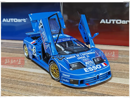AUTOART Bugatti EB110 24HR Le Mans Racing 1994 #34 1:18 Car model Collection Display gift Static Ornament Collection