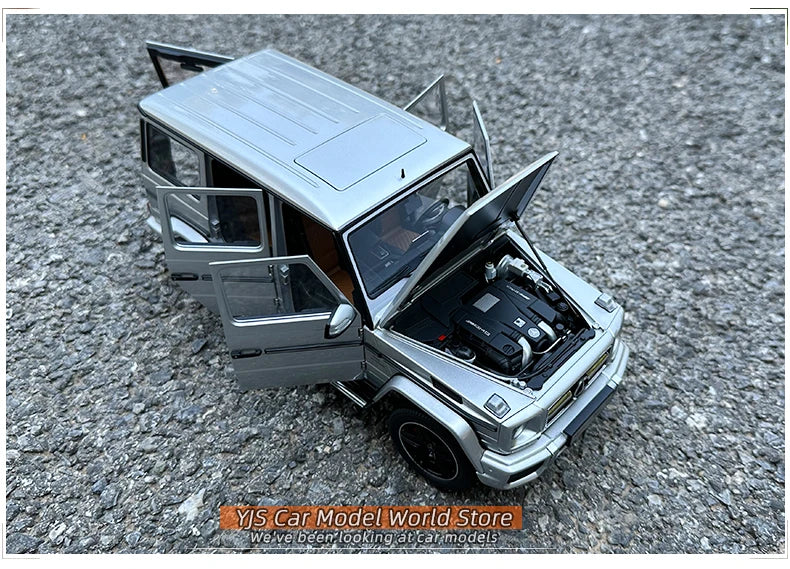 AUTOART 1:18 G63 2017 Car model SUV  Personal collection of holiday gifts