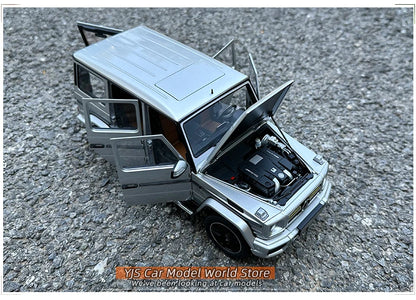 AUTOART 1:18 G63 2017 Car model SUV  Personal collection of holiday gifts