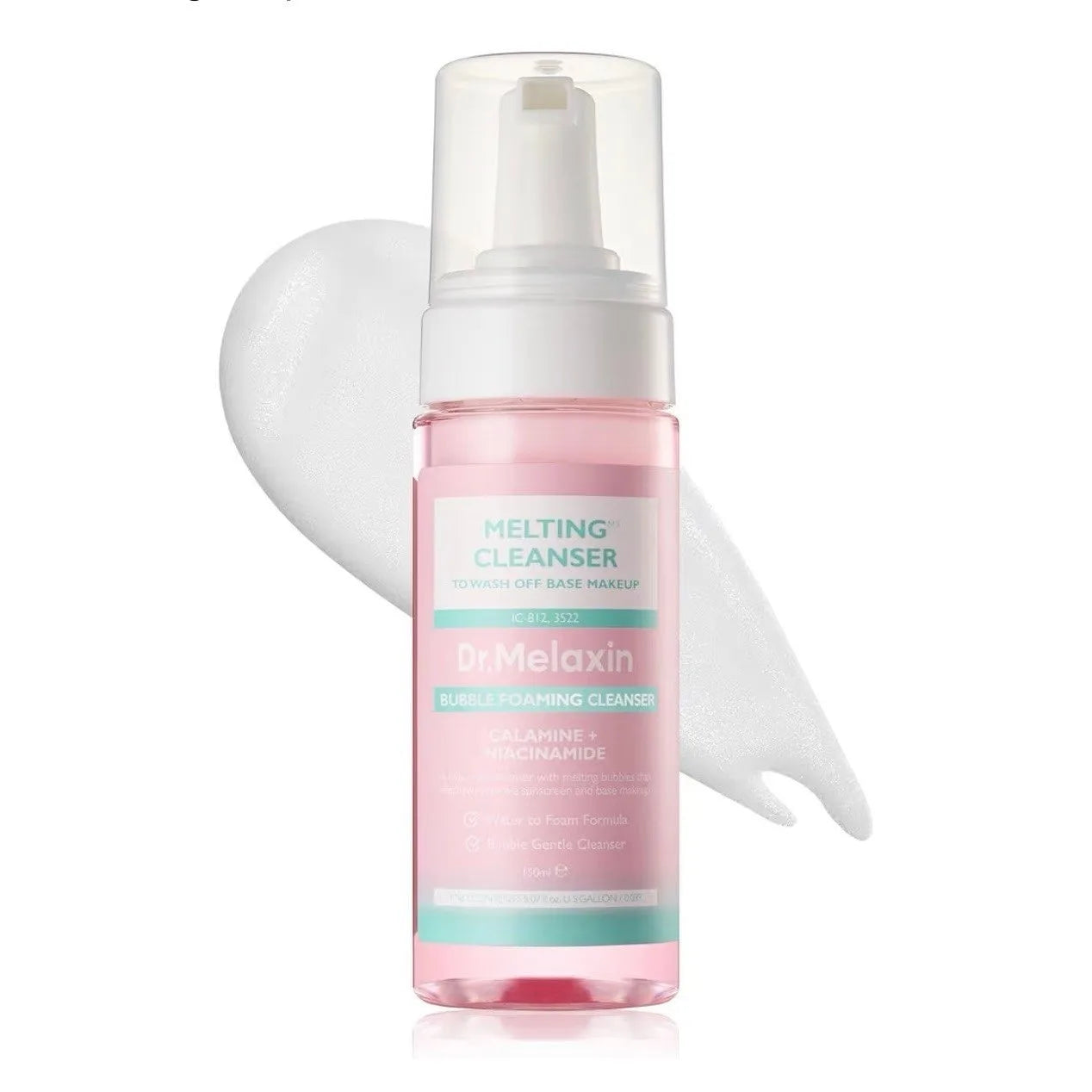 Dr.Melaxin Melting Cleanser - Hypoallergenic Makeup remover with Quick Bubble, Deep Pore Cleansing for all skin type, 150ml