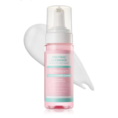 Dr.Melaxin Melting Cleanser - Hypoallergenic Makeup remover with Quick Bubble, Deep Pore Cleansing for all skin type, 150ml