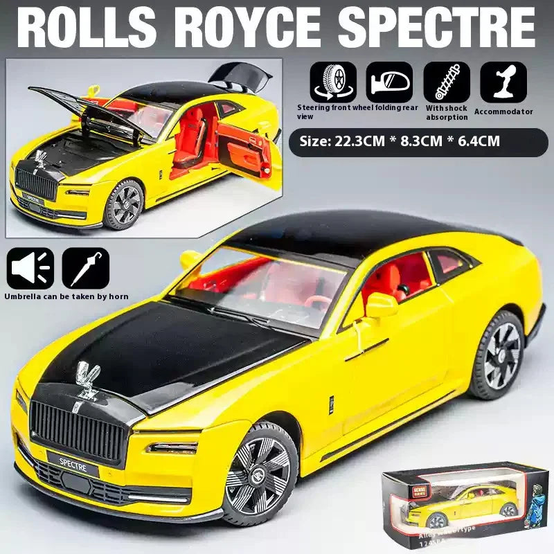 Rolls-Royce Shining 1:24 Alloy Model Toy Vehicle, Best Collection for Vehicle Enthusiasts, Gifts