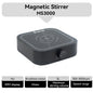 WESTTUNE Laboratory Magnetic Stirrer 3000RPM 3L Magnetic Mixer Stir Plate with 2PCS Stir Bar No Heating Lab Stirring Equipment