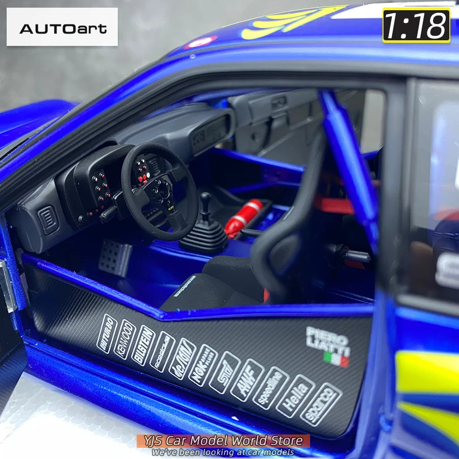 AUTOART Die-cast car model 1/18 Subaru Impreza WRC Rally of Monte Carlo  Static display car models