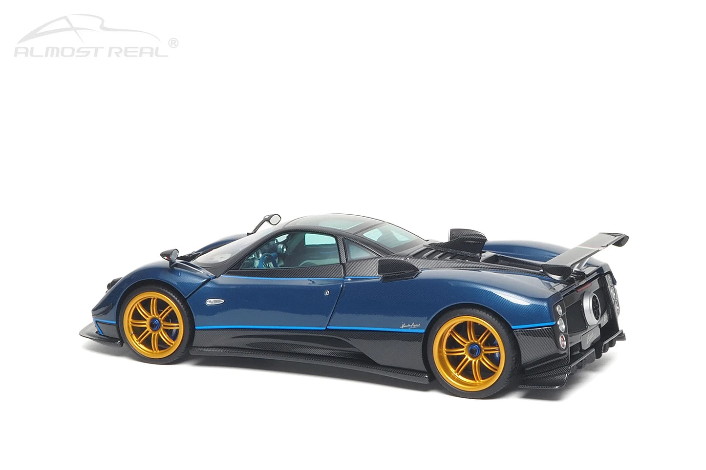 Almost Real diecast model 1:18 Pagani Zonda Tricolore - 2010  car model alloy collection gift to friends and family