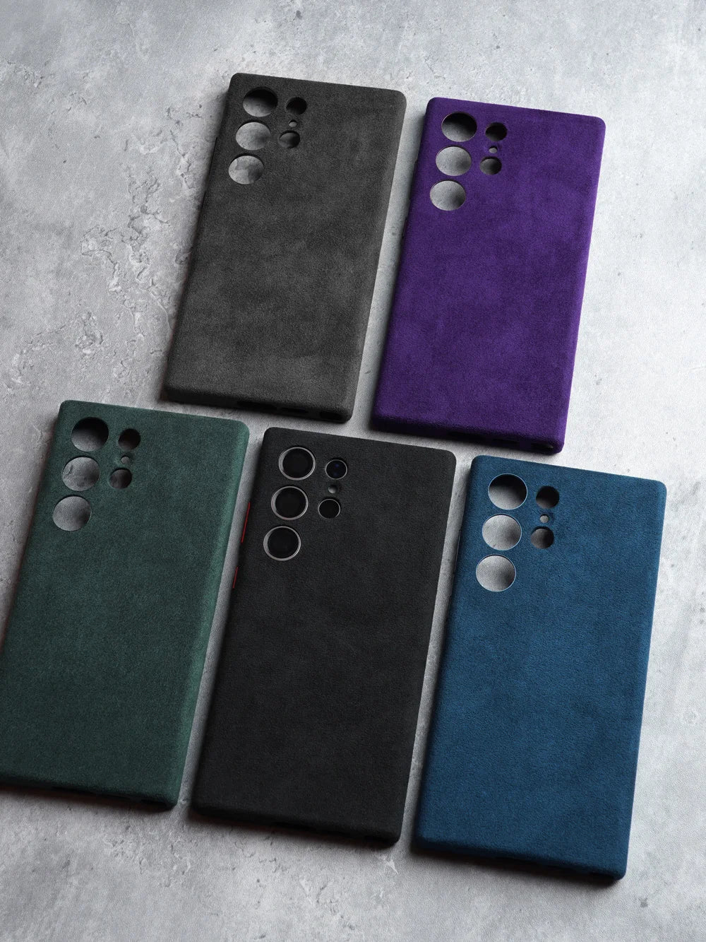 Magnetic ALCANTARA Case for Samsung Galaxy S25 S24 Ultra 5G Luxury Business Supercar Same Luxury Suede Leather Phone Cases