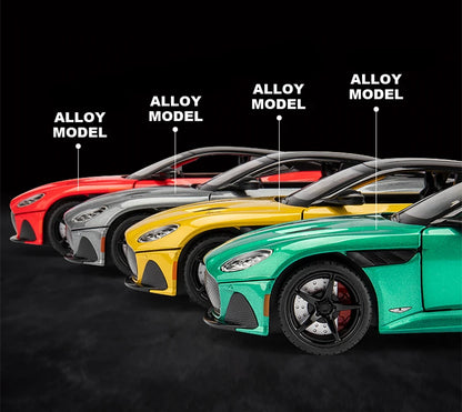 Aston Martin DBS Superleggera 1:24 Alloy Sports Car Diecasts & Toy Vehicles Metal Car Model Simulation Collection Toys Gift