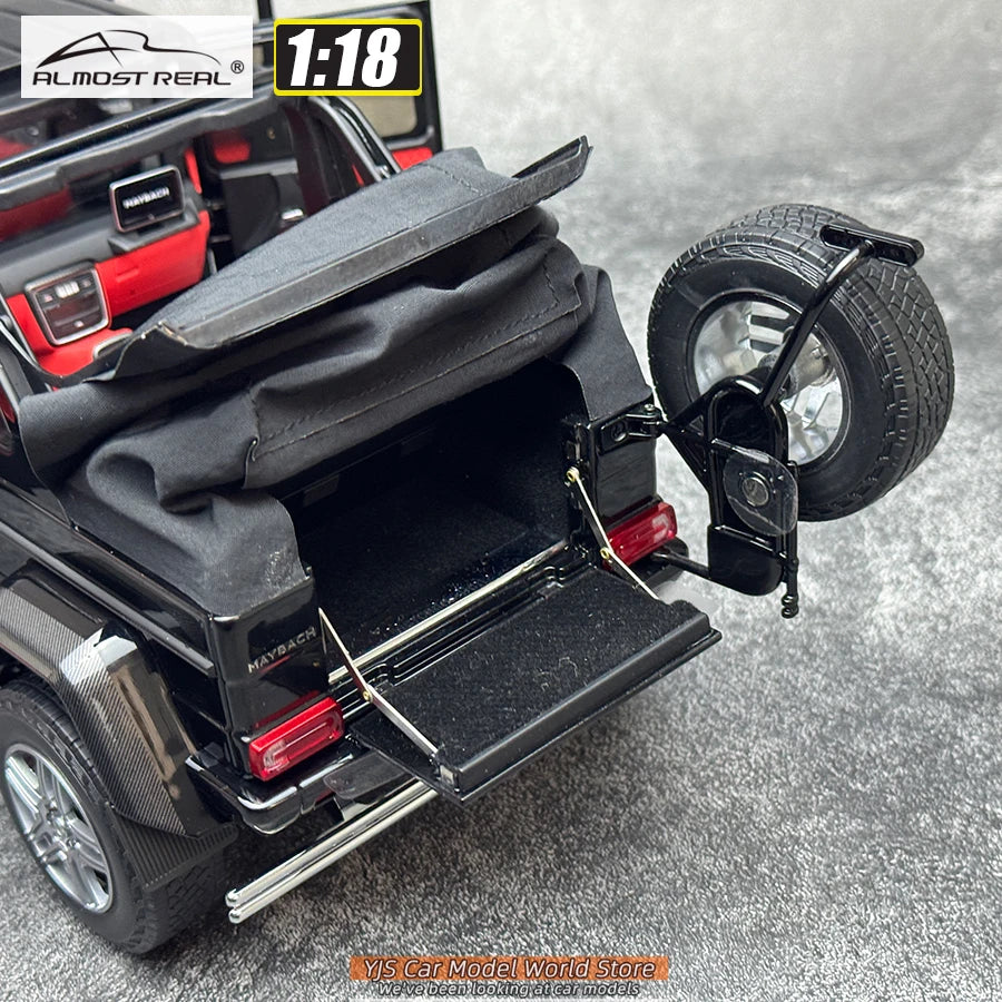 Almost Real diecast model 1:18 G 650 Landaulet G650 SUV car model alloy collection gift to friends and family