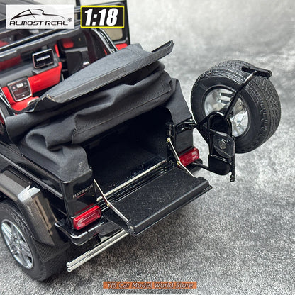 Almost Real diecast model 1:18 G 650 Landaulet G650 SUV car model alloy collection gift to friends and family