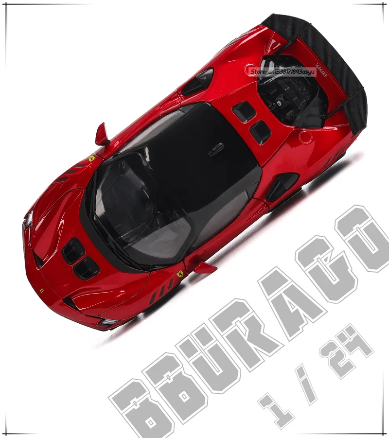 Bburago 1:24 Ferrari SF90 XX STRADALE Officially Licensed Alloy Luxury Vehicle Diecast Car Model Toy Collection Gift three color