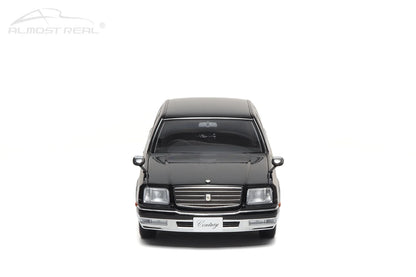 Almost Real Car model 1/18 Toyota Century alloy full open model 1997 black Static collection Collect Holiday gift