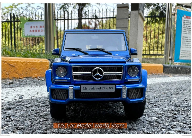 AUTOART 1:18 G63 2017 Car model SUV  Personal collection of holiday gifts