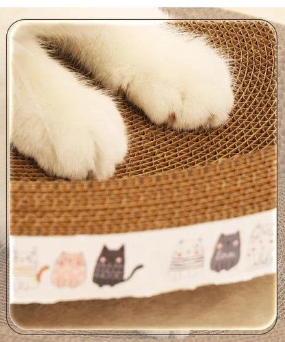 Cat Interactive Toy Rascador Para Gatos Cat Scratching Board Cat Scratcher Corrugated Cardboard Claw Grinding Cat Bed Nest