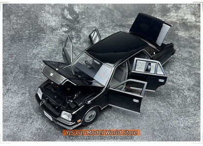 Almost Real Car model 1/18 Toyota Century alloy full open model 1997 black Static collection Collect Holiday gift